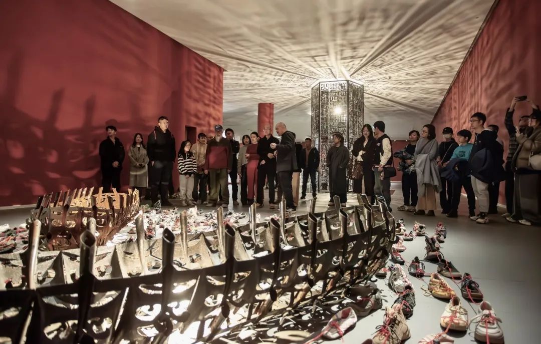 《无极 &middot; 任戎》个展开幕现场