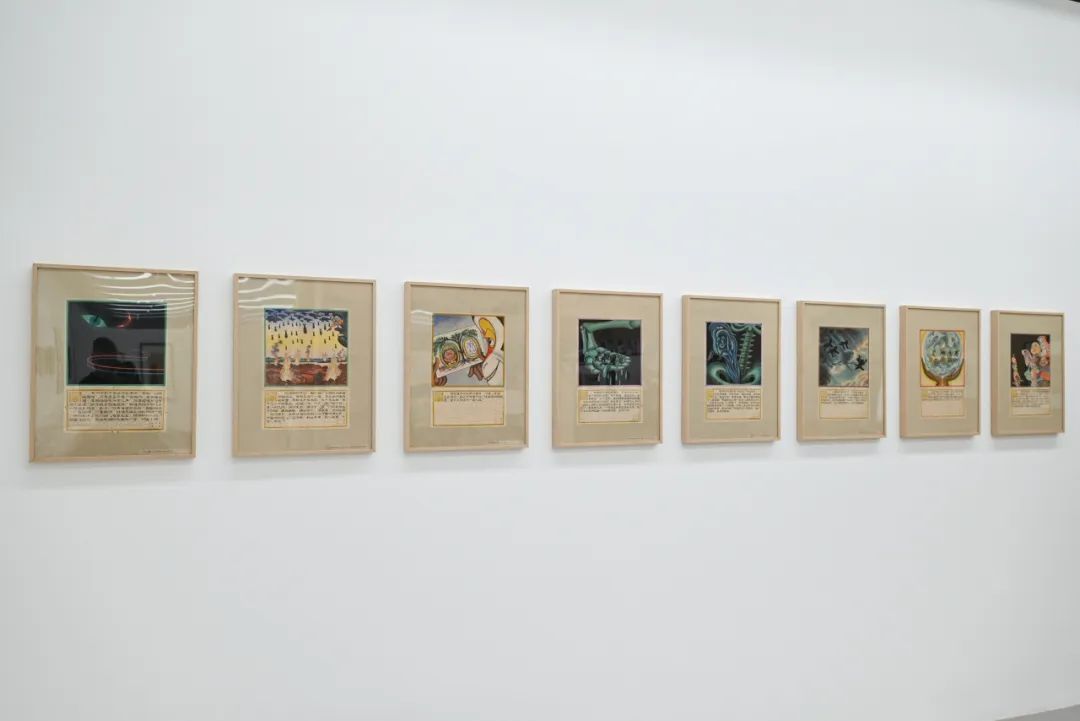 ▲展览现场 “换了人间：符罗飞的现实主义绘画与中国战时艺术”