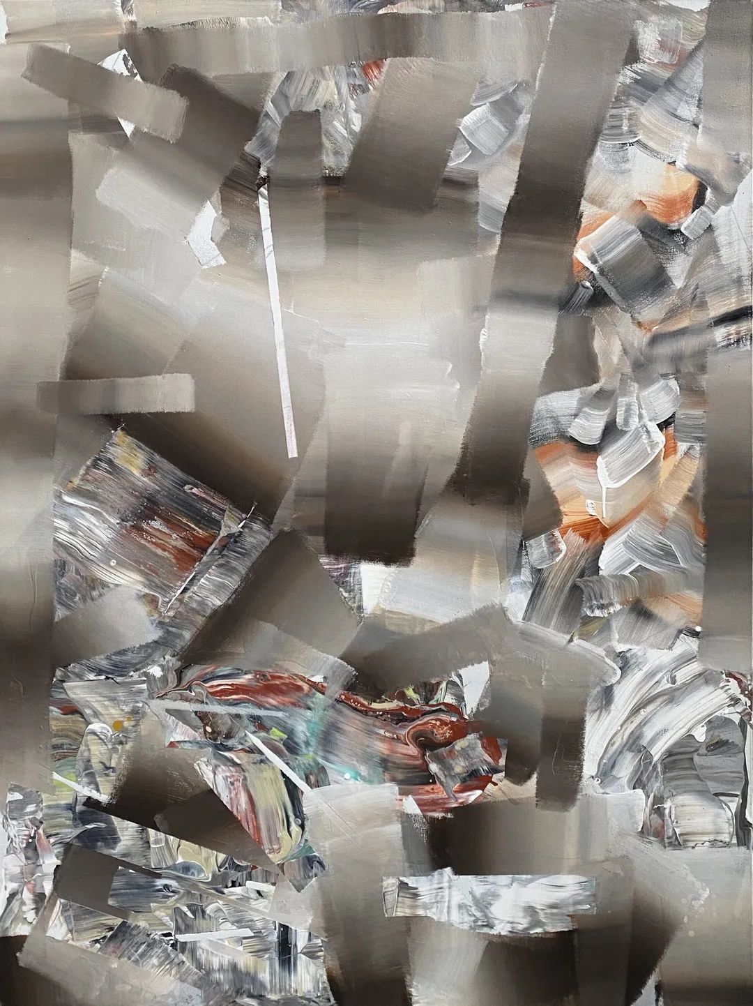 《明心见性》200x150cm 布面丙烯 2024