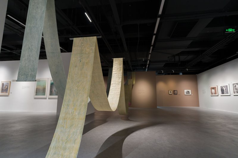 叹为观纸&mdash;&mdash;纸上作品邀请展 展览现场图