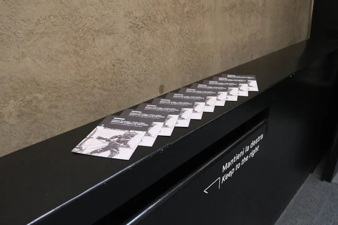 《Breathe Dissolve Return》展览宣传册