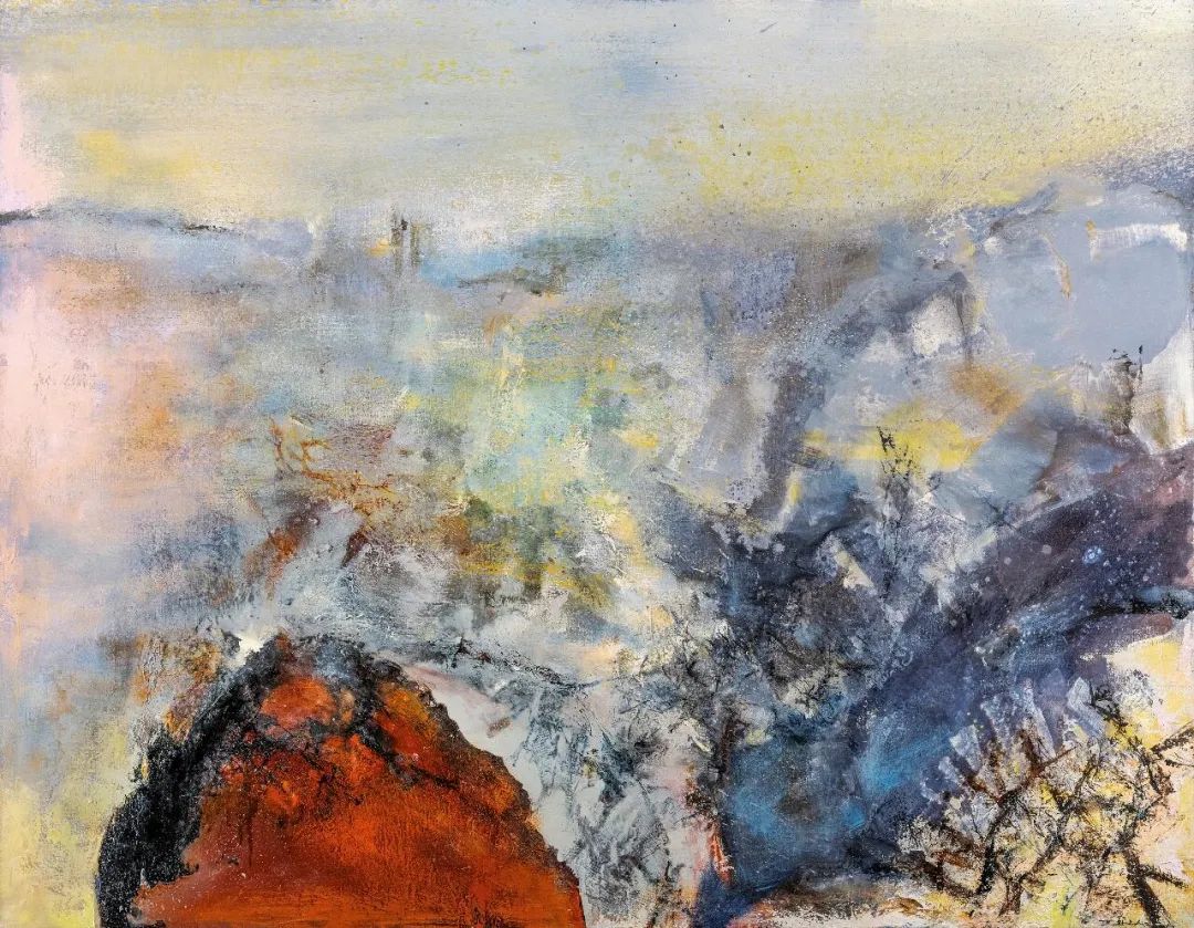 赵无极 《09.04.92-07.06.93》 成交价：1185万港元 2026嘉德香港春拍