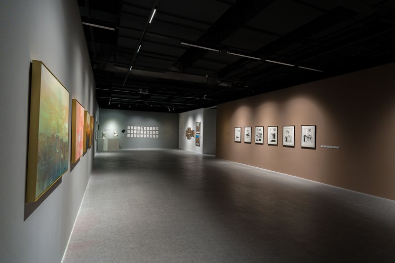 叹为观纸&mdash;&mdash;纸上作品邀请展 展览现场图