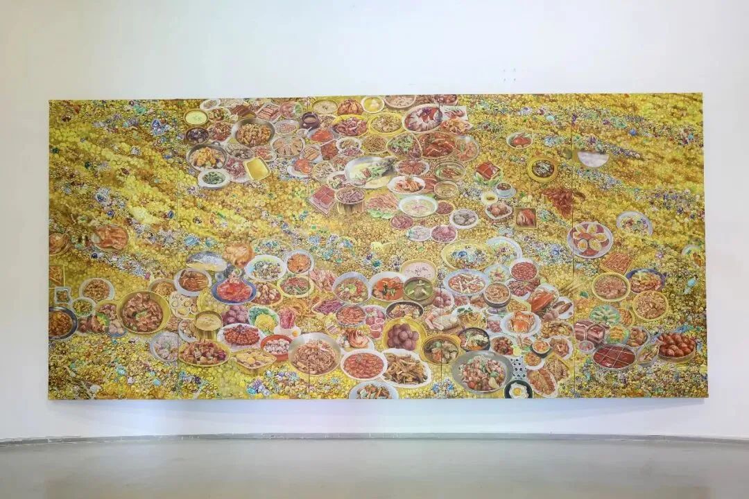 「大浪淘金:方力钧艺术展」展览现场 苏州金鸡湖美术馆,2026