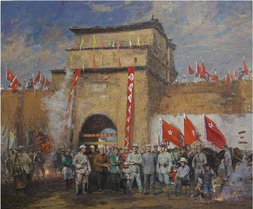 张俊明教授作品《会师门》