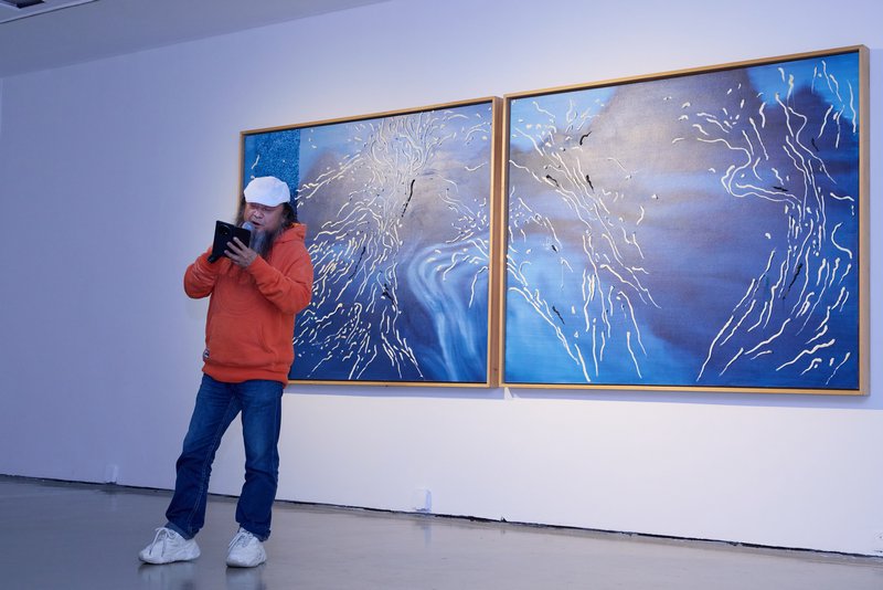 杭州市雕塑院院长、中国雕塑学会副会长、浙江省雕塑家协会会长林岗先生