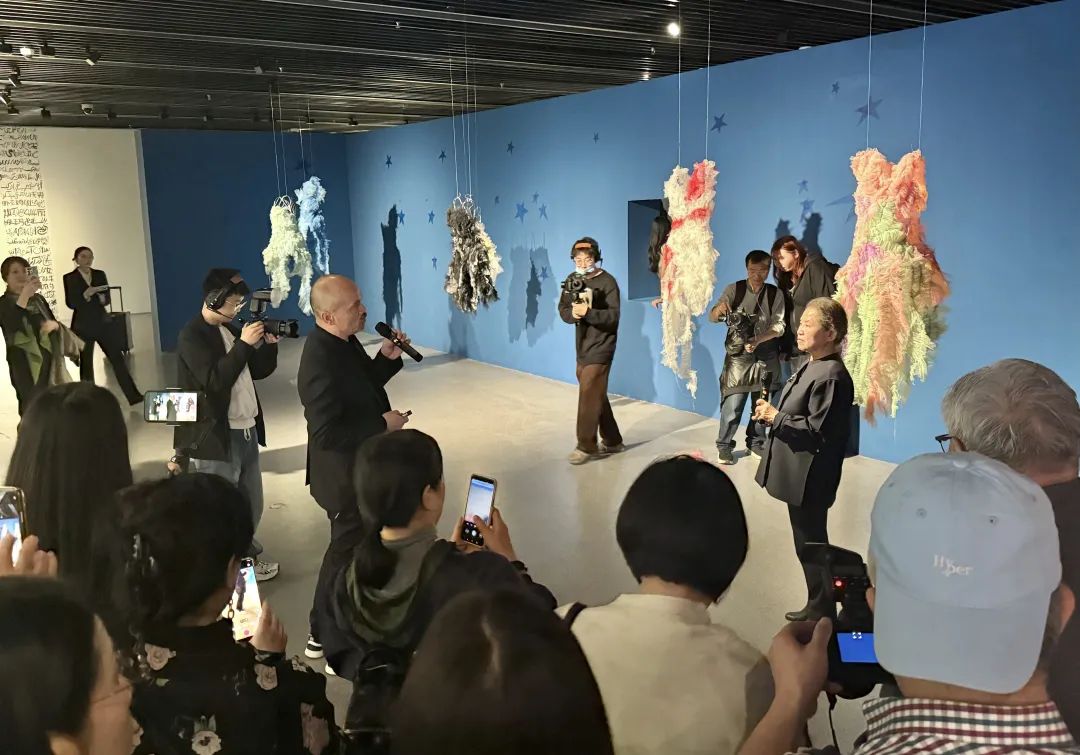 《中德女性艺术家对话展》现场