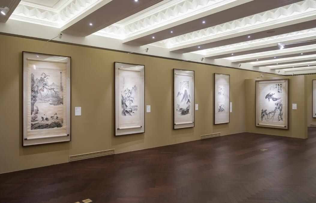 释回增美&mdash;&mdash;刘海粟诞辰130周年纪念展展览现场