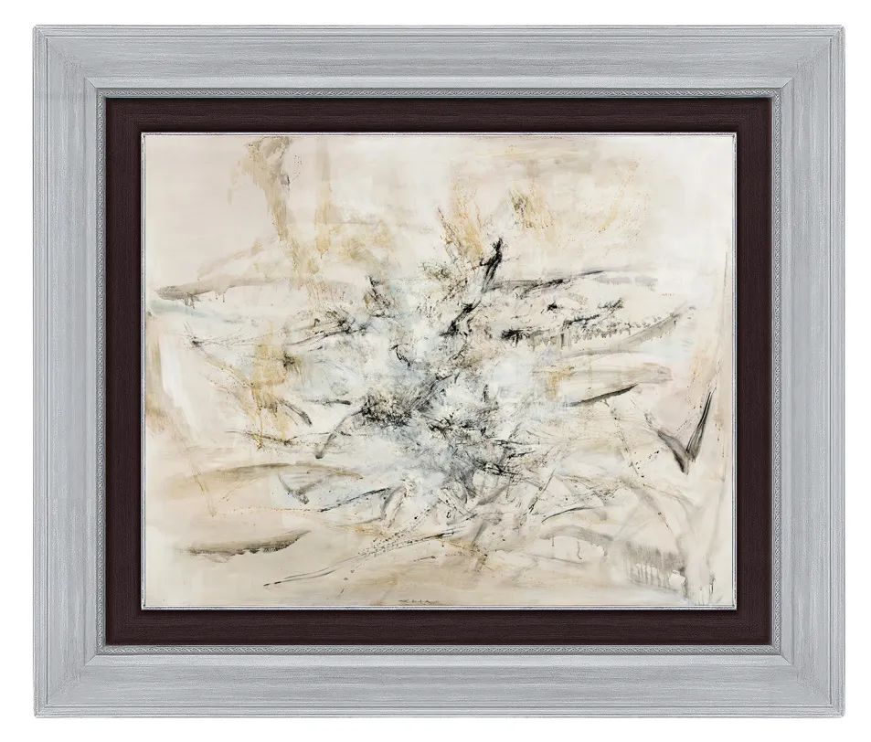 LOT 146 赵无极 《15.07.67》 1967 年作 油彩 画布 114 x 146 cm.