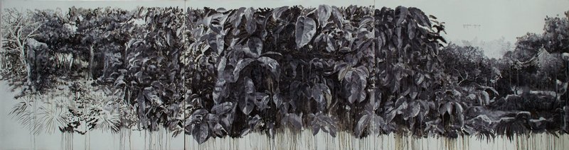 风景&middot;大园林 160X200cm 布面油画 2013