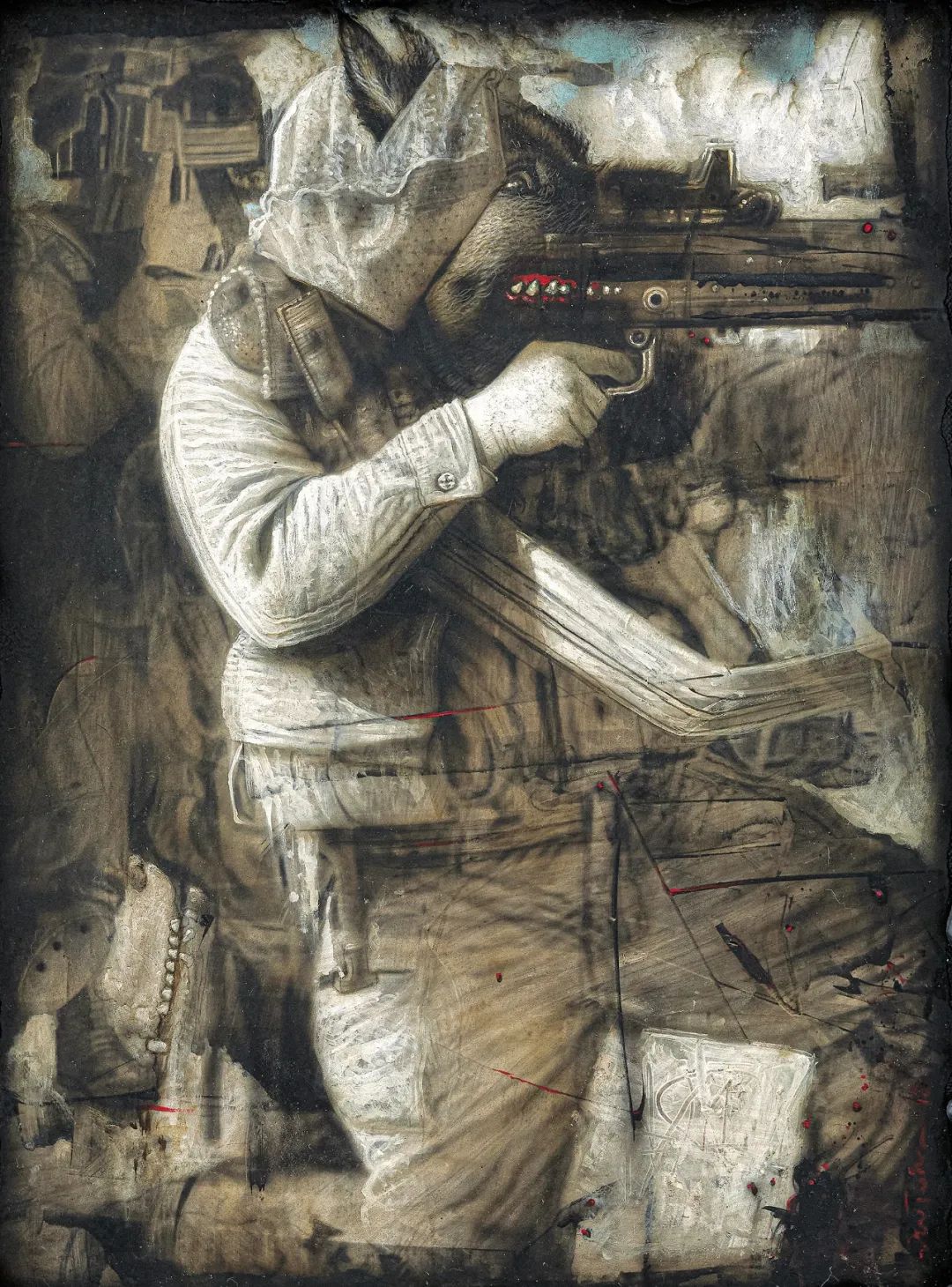 文图拉《狩猎场系列3》（局部）