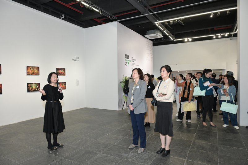 &ldquo;面具之下&mdash;&mdash;中意当代影像艺术交流展&rdquo;开幕现场