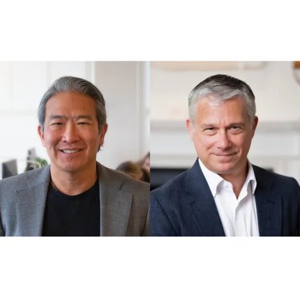 （左）Jeffrey Yin，（右）Andrew Wolff. 图片：Artsy/Artnet.