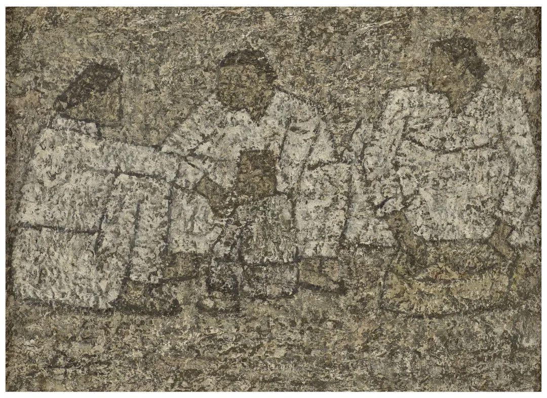 朴寿根 《三妇一童休憩图》 韩国，1962年