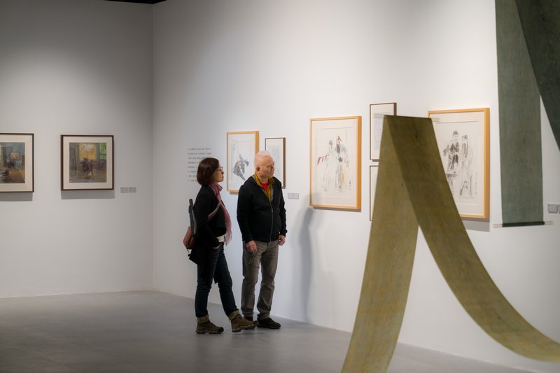 叹为观纸&mdash;&mdash;纸上作品邀请展 展览现场图