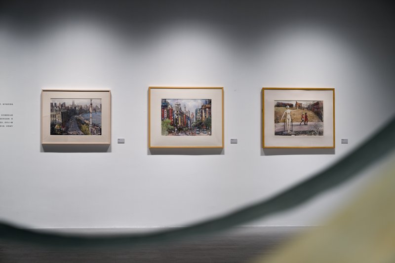 叹为观纸&mdash;&mdash;纸上作品邀请展 展览现场图