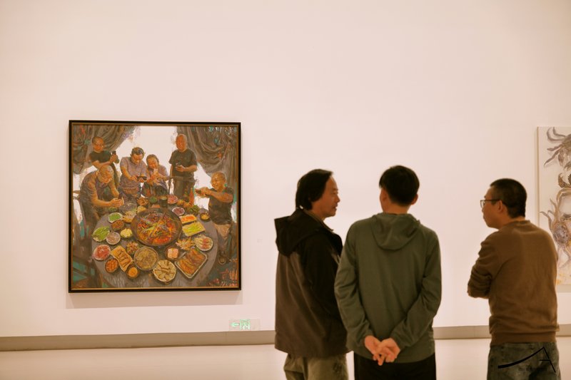 &ldquo;乒乓&rdquo;&mdash;&mdash;胡宁、赵晓东双个展开幕现场