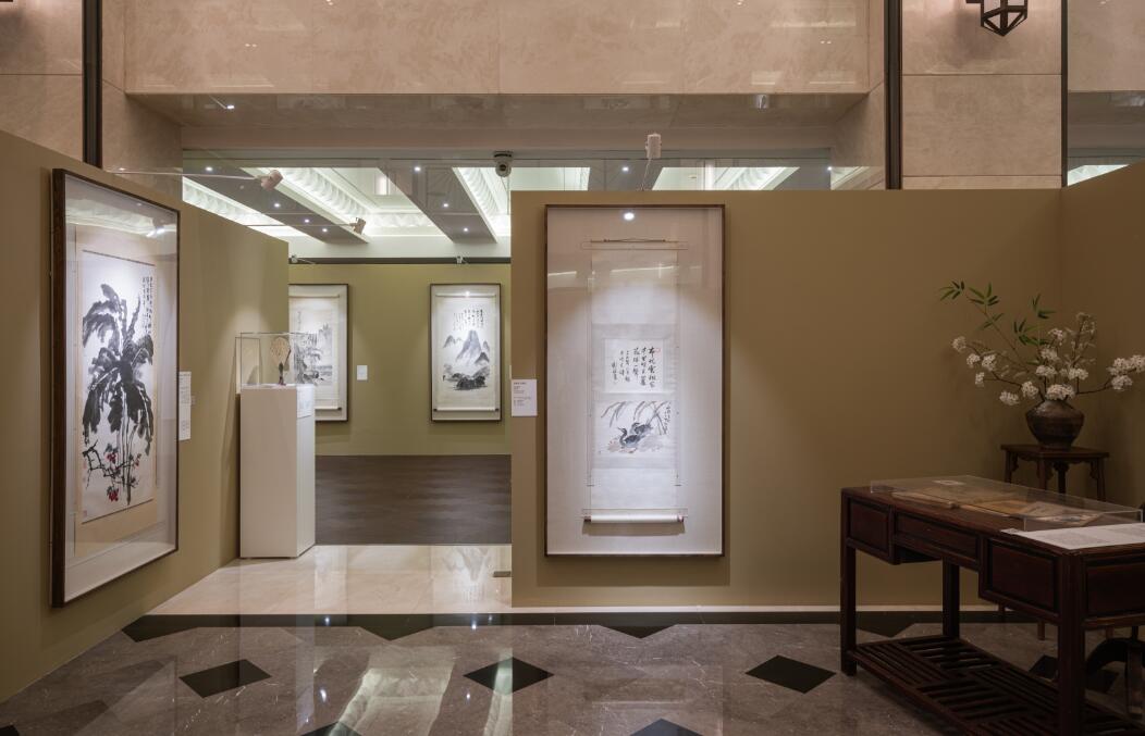 释回增美&mdash;&mdash;刘海粟诞辰130周年纪念展展览现场