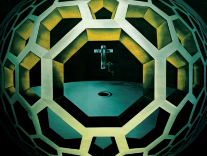 舒群 《绝对原则系列 1 号》布面油画 _ 160cm&times;200cm _ 1984 年