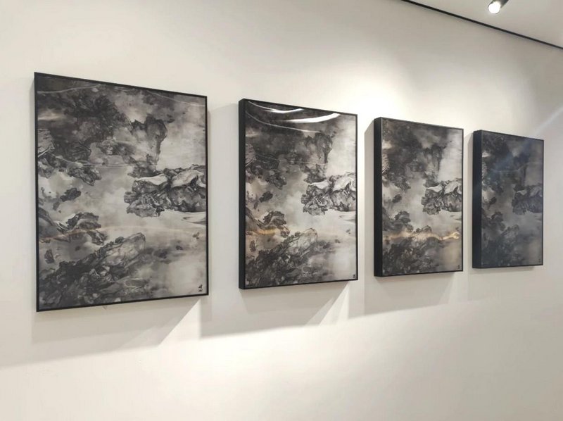《天象-云梦天》3D立体版画 60cm&times;80cm 2023