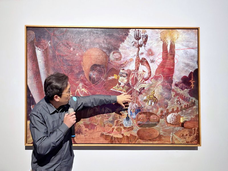 参展艺术家 贺鹏琪导览