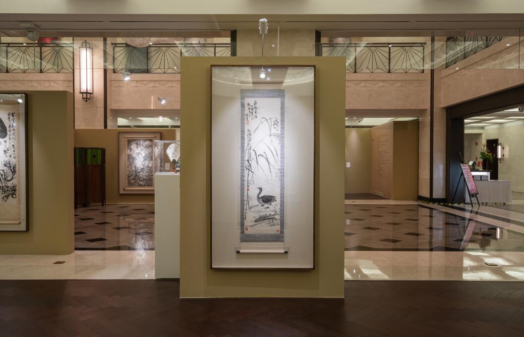 释回增美&mdash;&mdash;刘海粟诞辰130周年纪念展展览现场