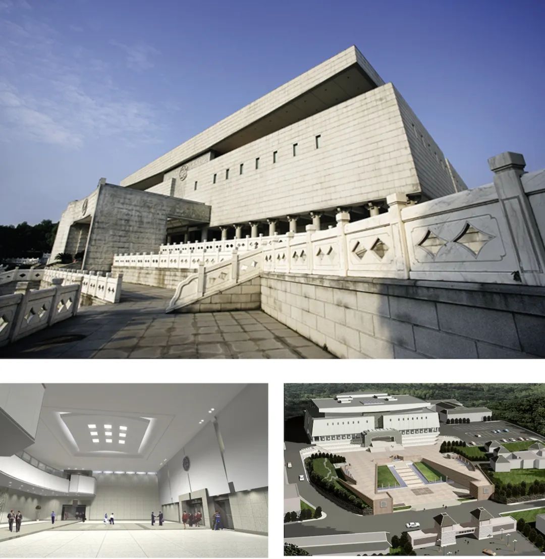 1997年湖南省博物馆室内外空间没计效果图