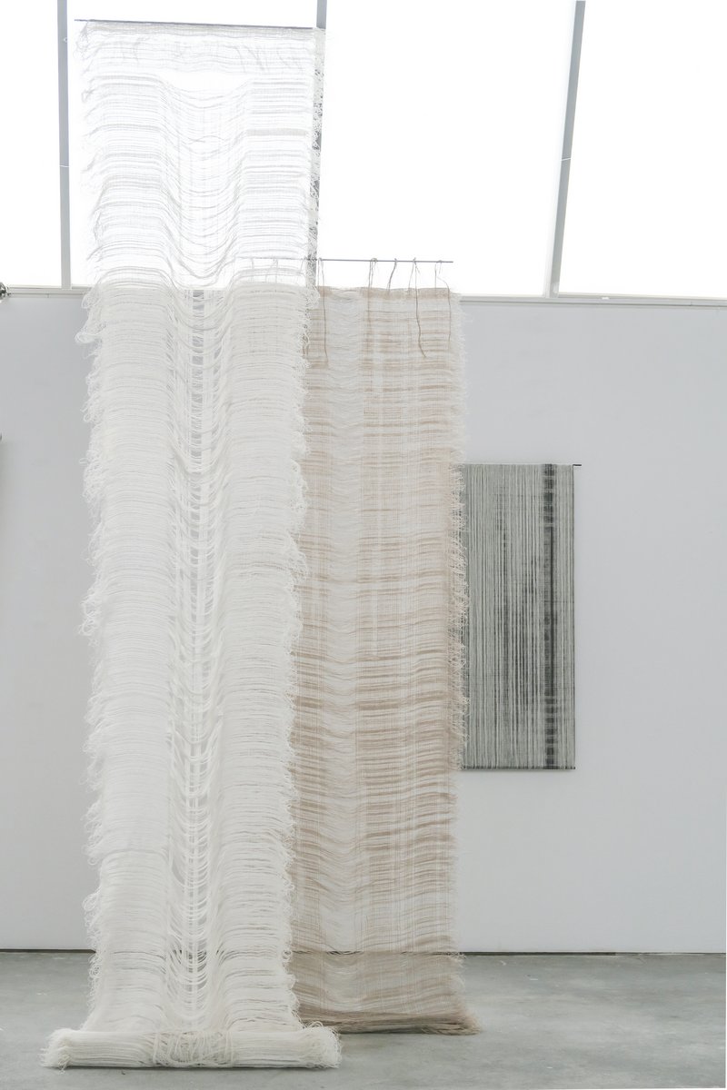 呼吸 I&II Spirare I&II 1000 x 70 cm&400 x 70 cm 2022