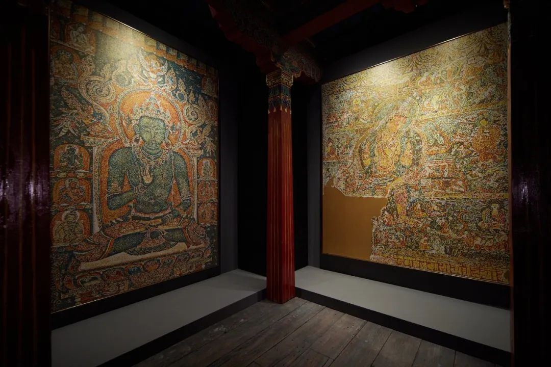 杨冕作品于&ldquo;照见&rdquo;展览现场 吉崩岗艺术中心，2023年
