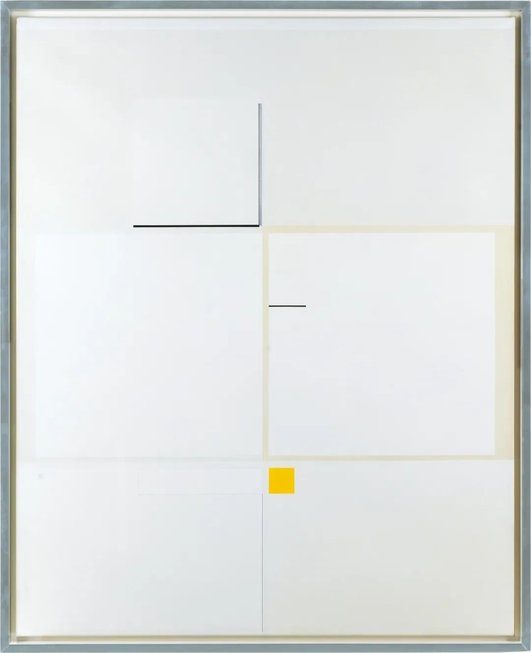 林寿宇《绘画》 1961年至1965年 布面 油画 128&times;103cm.