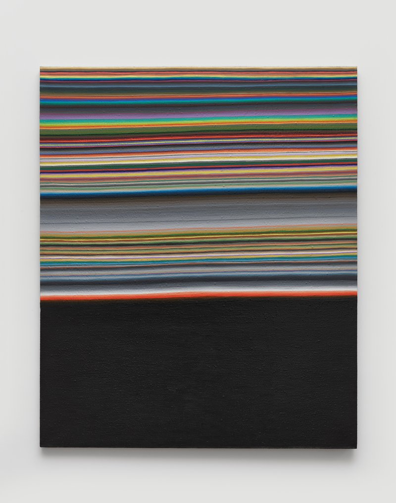 王光乐,47罐丙烯,布面丙烯,180x140cm,2004