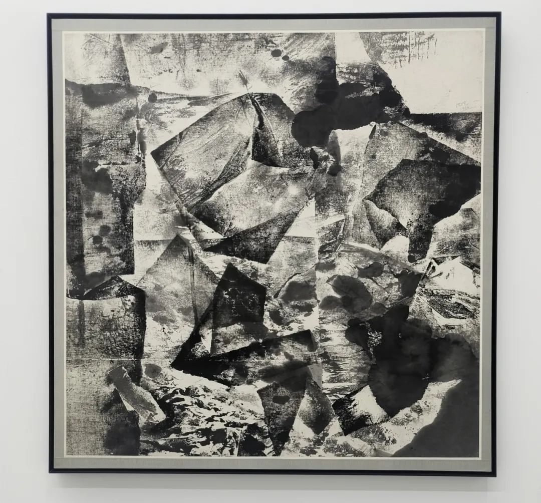 沈忱 《无题 作品77-84》 水墨、宣纸 105.5×103厘米