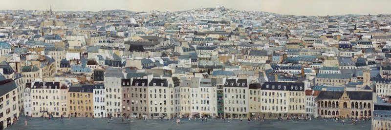 &nbsp; 《巴黎》&nbsp; 200x600cm 布面油画 2024-2025