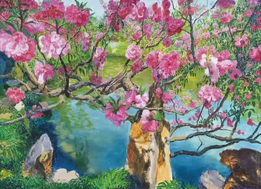 周春芽《瘦西湖春色》 成交价:759万元