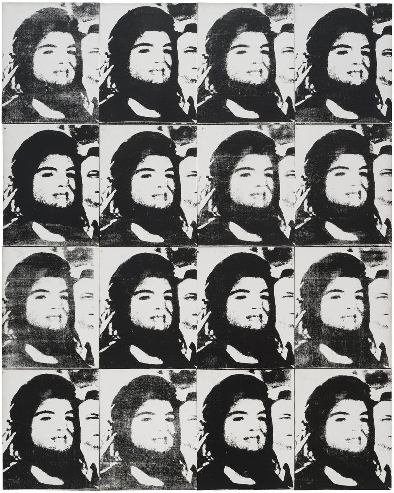 安迪&middot;沃霍尔，《十六个杰奎琳》，1964年作