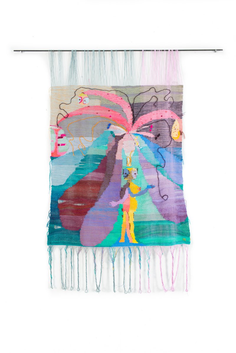 来自夏日的手工编织 A Hand Woven Piece from Summer 113 x 62 cm 2025