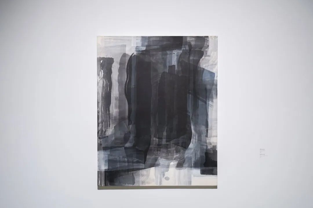 日记 121-02 画布,宣纸,水墨,丙烯 101x81cm 2002年