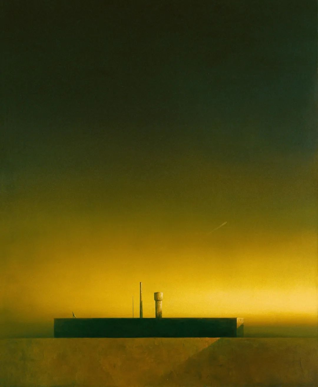 陈文骥《光之说》 1998年 布面 油画 170&times;140cm.