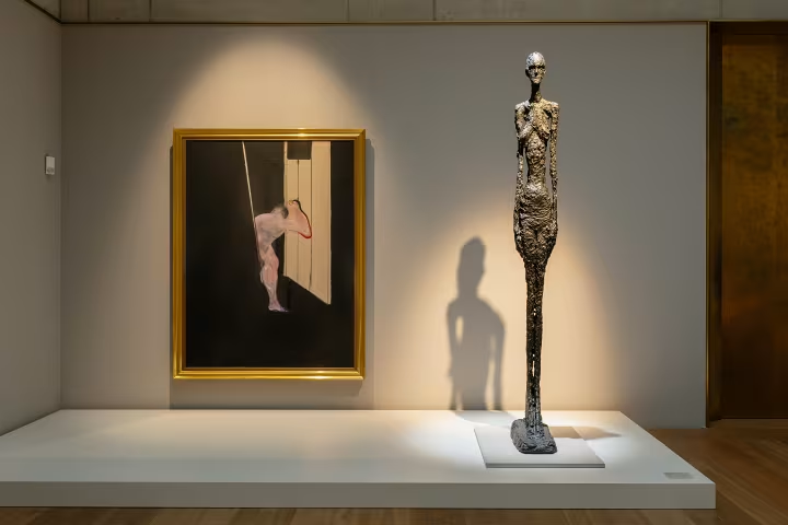 Giacometti_Ausstellungsansicht_Candrian