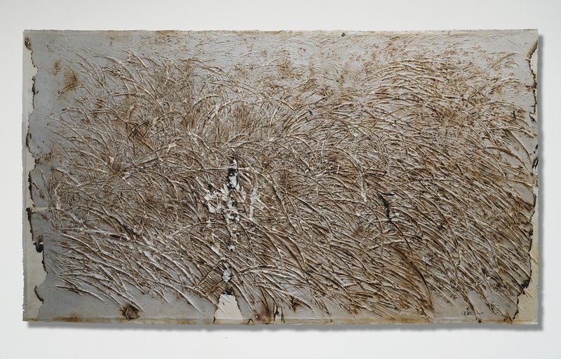 肖敏 《丛深No.4》 宣纸 199×110cm 2025