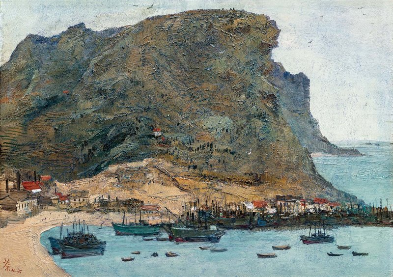 吴冠中(1919-2010) 《龙须岛》