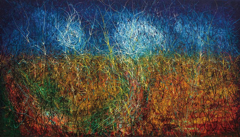 曾梵志(B.1964) 《麦田》