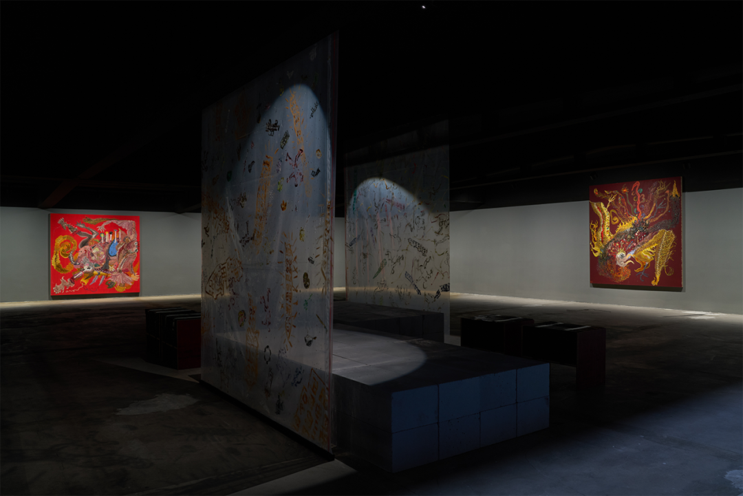 展览现场,欧阳春个展“涅槃”,2026,摄影:孙诗