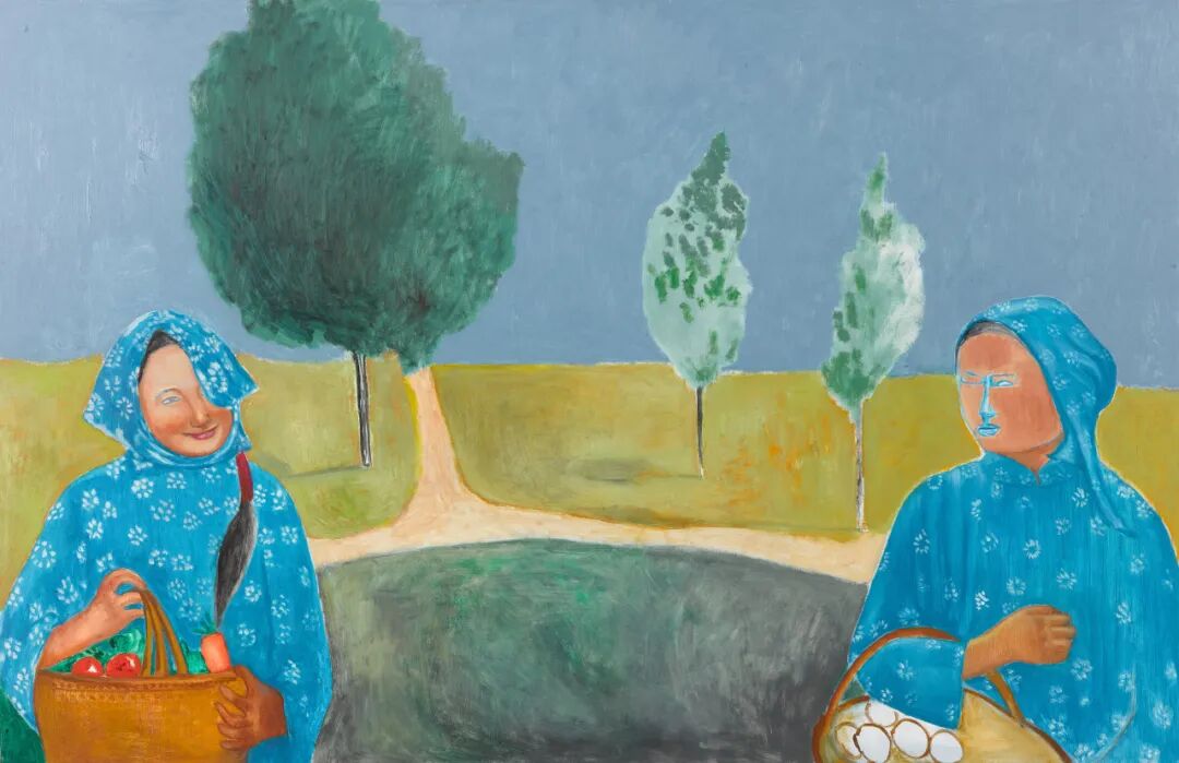 段建宇《杀，杀，杀马特 No.8》 布面油画