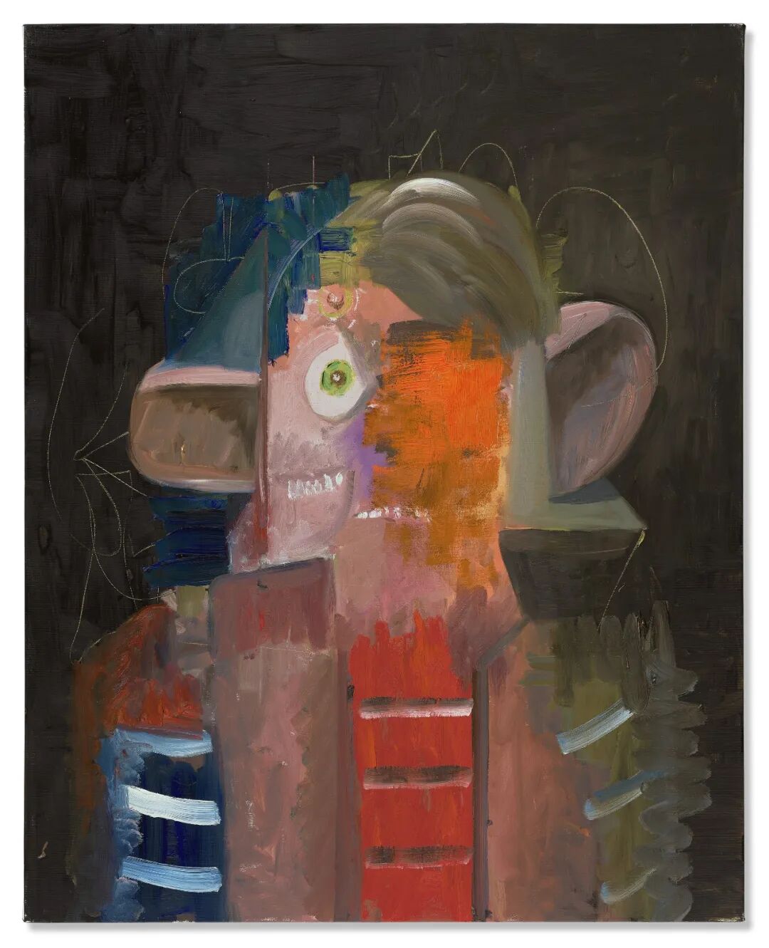 乔治‧康多 (1957年生)《无题》,2005年作。油彩 画布。