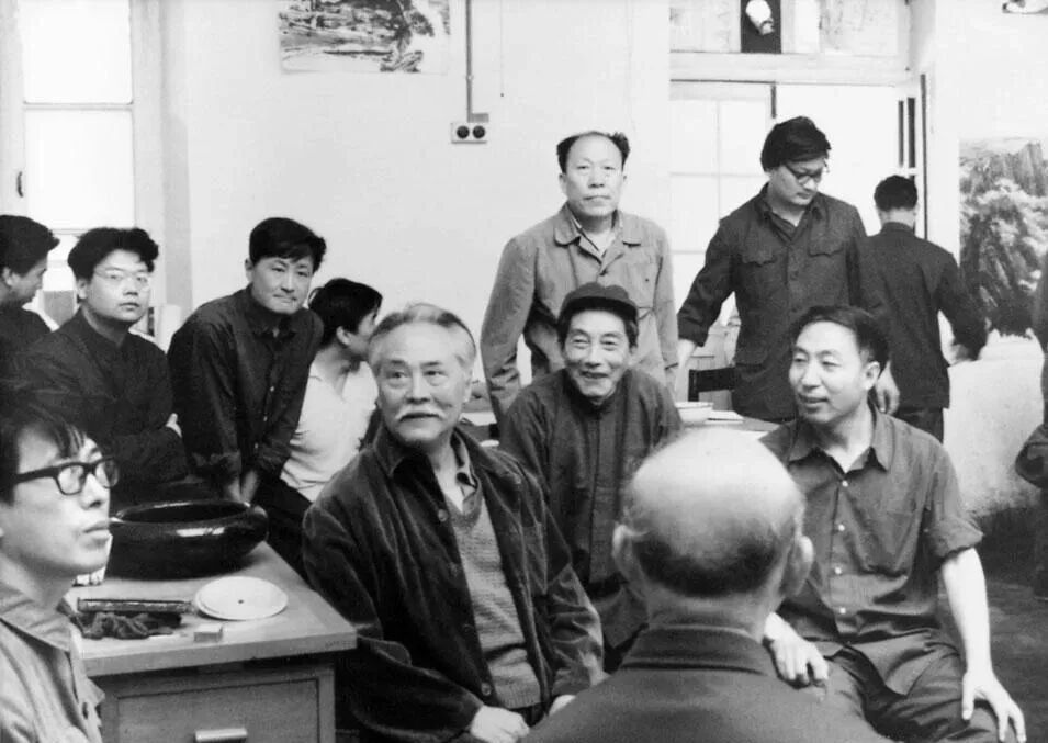 叶浅予在中央美术学院教学期间