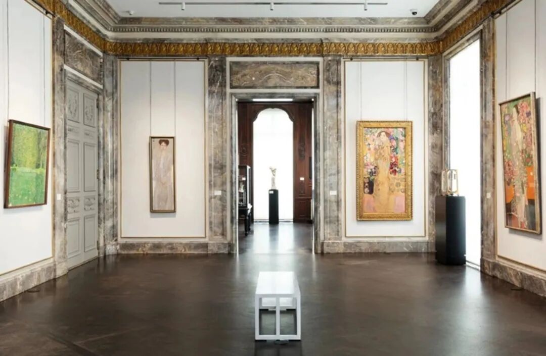 “奥地利大师作品展”现场,纽约新画廊,2019年 ©纽约新画廊