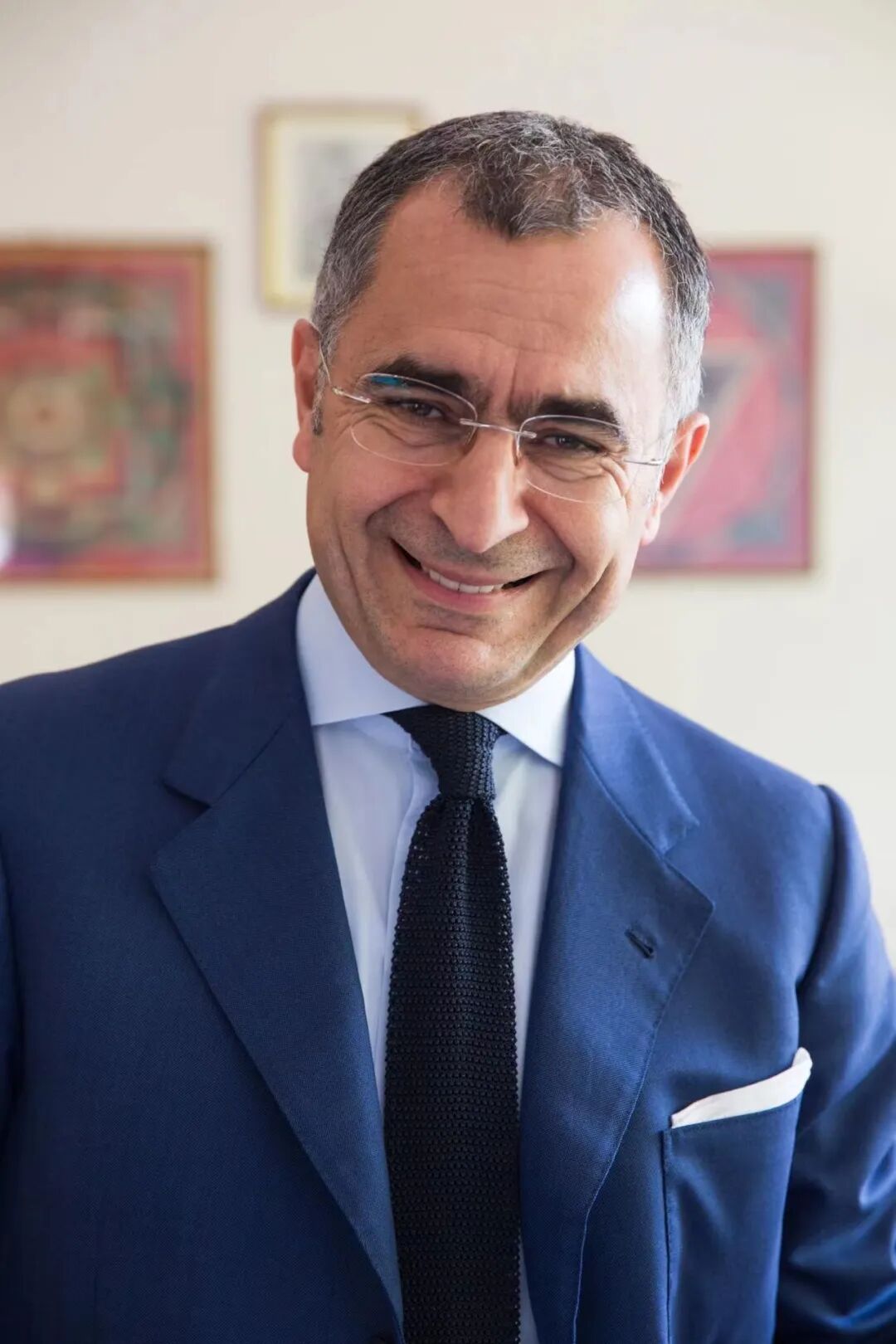 本次展览策展人之一、意大利驻沪总领事馆文化处处长达仁利(Francesco D'Arelli)先生