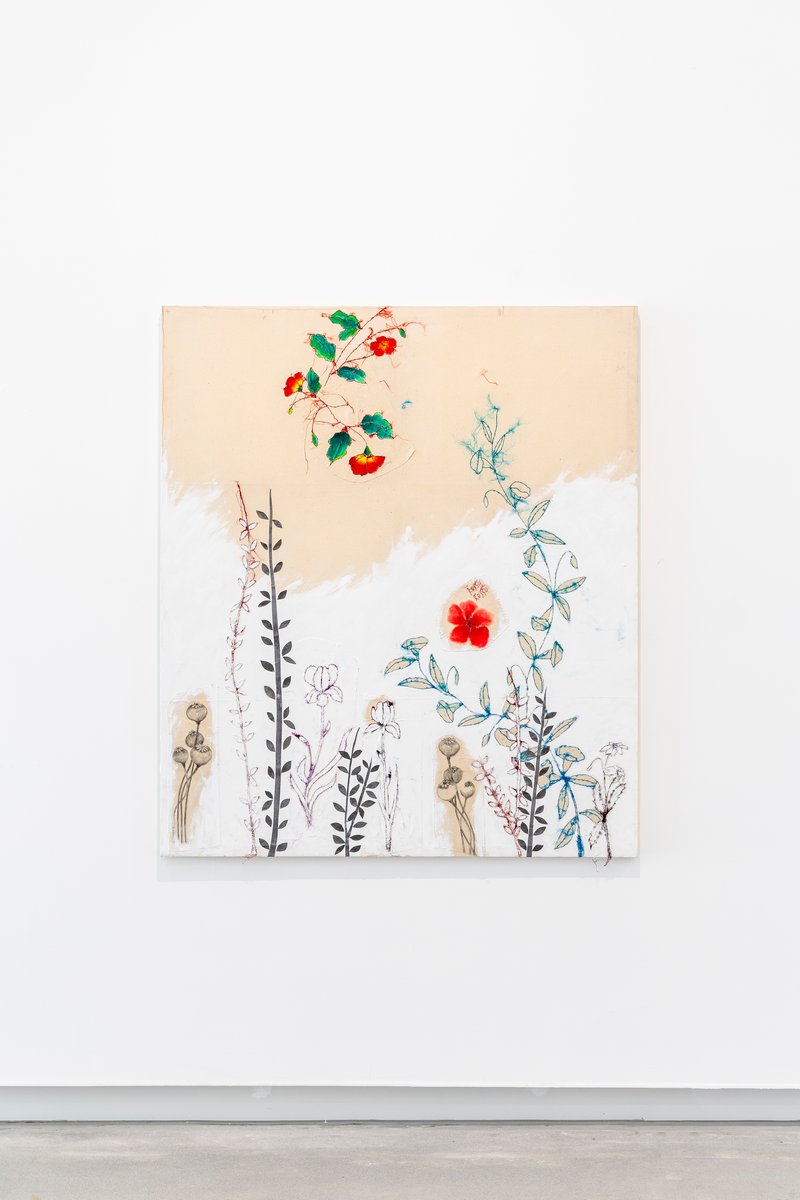 Primarosa Cesarini Sforza布面油画《花 No.5》