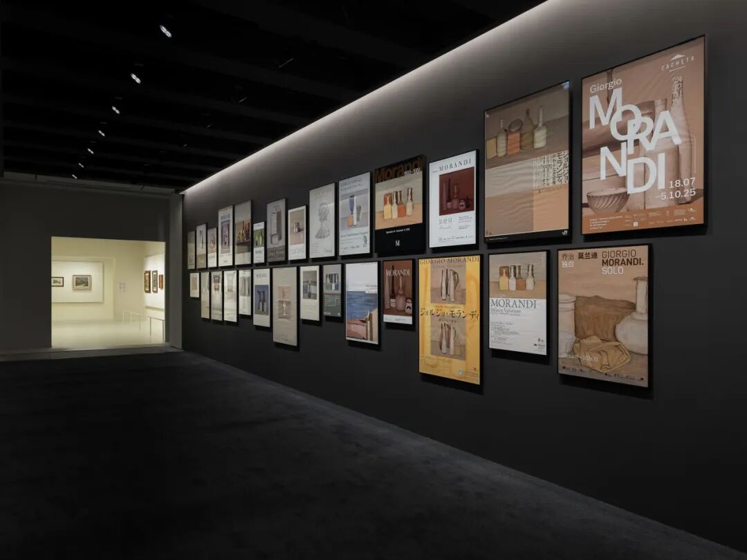 “乔治·莫兰迪:独白”展览现场,浦东美术馆,2026